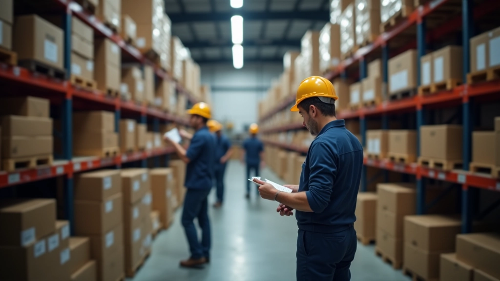 Lieferketten-Diagramm mit Rohstoffen, Fabriken und Transportfahrzeugen in einer Visualisierung